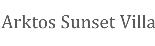 Arktos Sunset Villa logo